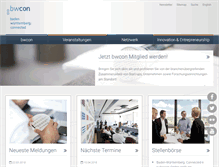 Tablet Screenshot of bwcon.de